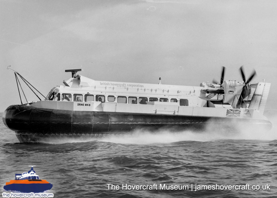 SRN6 Twin-prop (Mark 6) -  (credit: The <a href='http://www.hovercraft-museum.org/' target='_blank'>Hovercraft Museum Trust</a>).